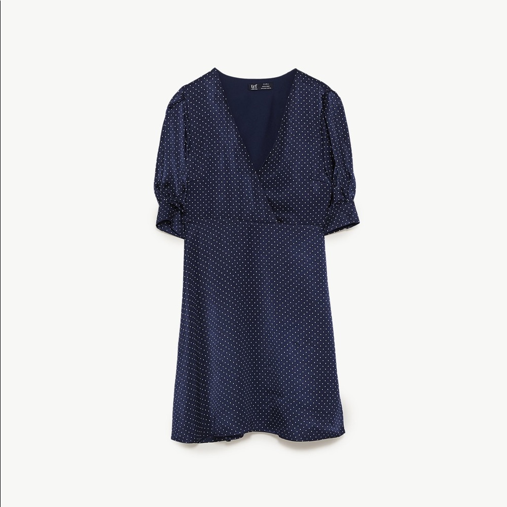 NWT Zara Polka Dot Dress